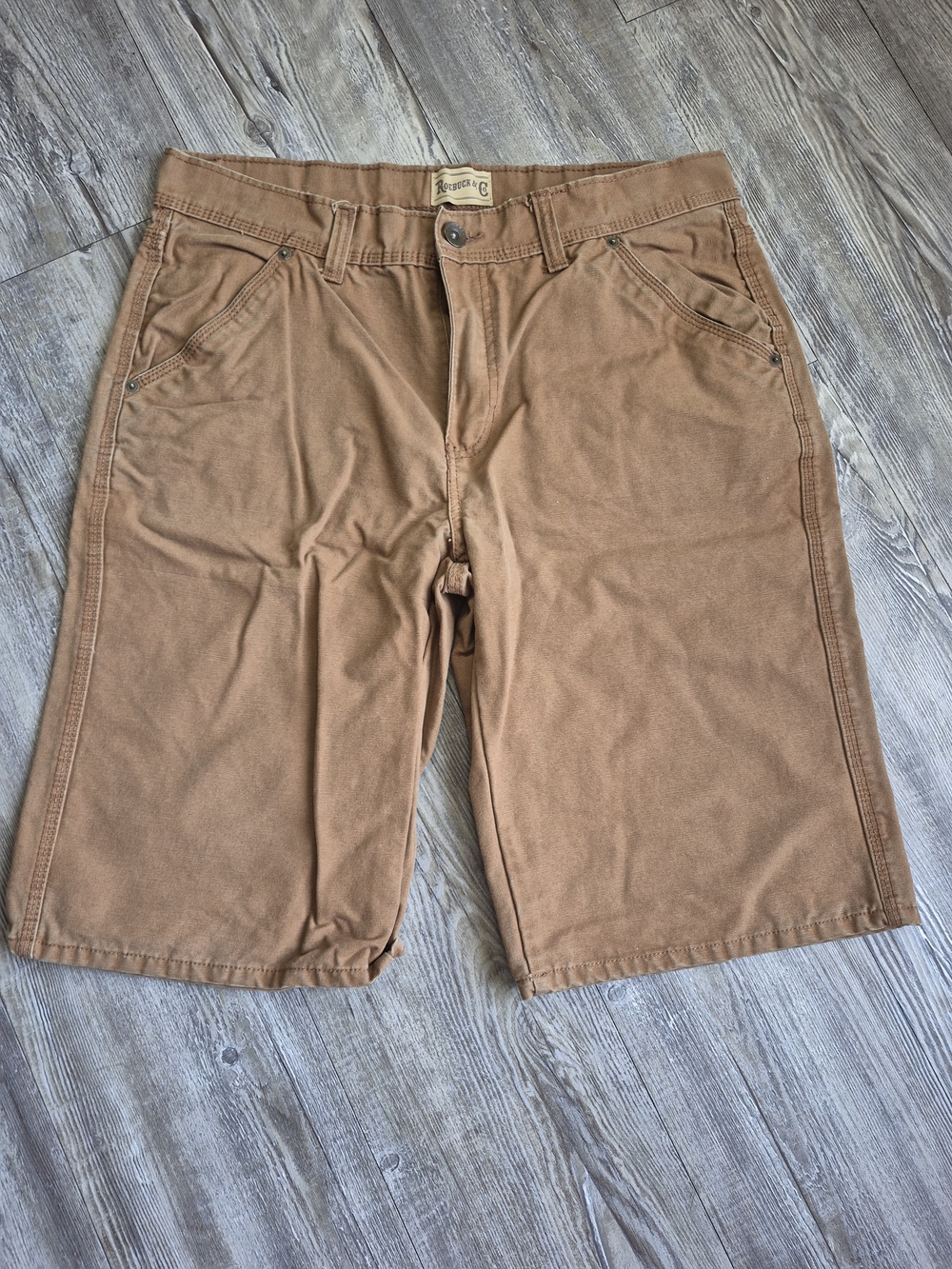 Men's Brown Carpenter Shorts